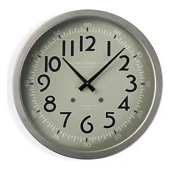 

Wall Clock Metal (6 x 38 x 38 cm)