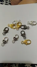 10 unids/lote ganchos de broche de langosta de mono de plata antigua para collar pulsera cadena accesorio de joyería para manualidades hallazgos 26*15MM