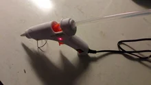 Pistola de pegamento de fusión en caliente Industrial, Mini herramienta de reparación neumática de temperatura térmica eléctrica de 20W con enchufe europeo y estadounidense de CA 110V-220V