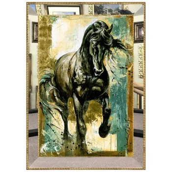 

3D Digital Canvas Painting with Mirror Frame 70 * 100 cm