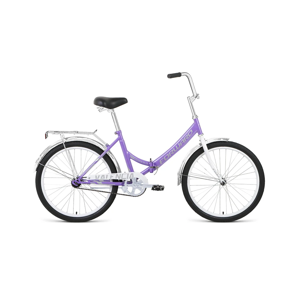Велосипед FORWARD VALENCIA 24 1.0(24" 1 ск. рост 16" скл