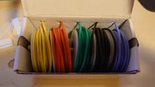 Wire-Cable Copper-Line Electrical-Wire DIY Flexible Silicone 20/18awg 5-Color Mix-Box