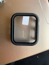 Cristal + funda para Apple Watch serie 44mm 40mm iWatch, Protector de pantalla de parachoques de 42mm y 38mm + funda para Apple watch 6 5 4 3 SE