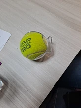ZARSIA-soporte para pelota de tenis, pinza de plástico para tenis al aire libre, entrenamiento deportivo, 1 ud.