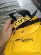 Bolso de hombro para estudiantes, Cartera de lona pequeña y versátil de estilo coreano INS, bolso de hombro para estudiantes, con solapa