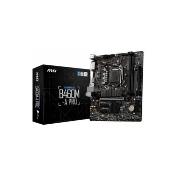 

Motherboard MSI B460M-A PRO mATX LGA1200