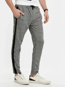 

Plaid Standard Mould Jogger Sweatpants