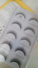 Pestañas postizas 3D suaves hechas a mano, largas y esponjosas, utensilios de maquillaje para ojos, serie H, 5 pares