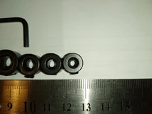Localizador de taladro de carpintería, broca de taladro, collares de parada de profundidad, posicionador de anillo, broca de taladro de madera, 3-16mm, 8 uds.