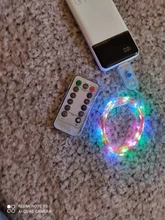 Fairy-String-Lights Garland Copper-Wire-Lamp Remote-Control Party-Decoration Christmas