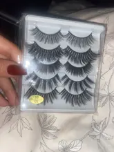 Pestañas postizas de pelo de visón, extensiones de pestañas postizas entrecruzadas naturales, maquillaje largo desordenado, extensión de pestañas postizas, herramientas de belleza, 5 pares
