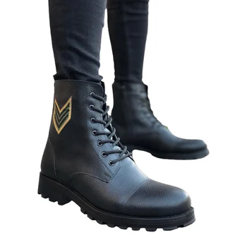 

BOA Lace-Up Zipper Ranking Male Sports Postal Boots, High Quality 100% Vegan Leather Men Boots. Shoe Boot, Sneaker Boot, Young Man Boots, Chaussures De Jeunes Hommes, Leather Boots