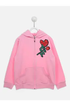 

Light Pink Seasonal Girl Kids Sweat