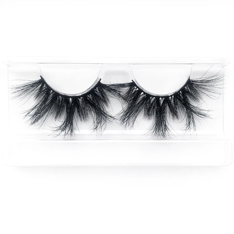 

BossGirl 25 mm lashes bulk lashes 25mm Lashes Mink Full Volume Cruelty-free Siberian 3D Mink Strip Eyelashes Real Mink Hair L15