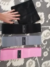 Bandas de resistencia para glúteos, gomas de tela para ejercicio, antideslizantes, para cadera, piernas, muslos, sentadillas profundas