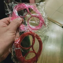 1 piezas Brande nuevo lindo colorido paja gafas suave de pajitas de plástico para beber a Bar cumpleaños fiesta de niños