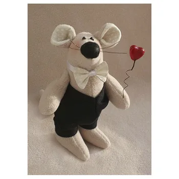 

Lv002 set for making a textile toy 18 cm 'Love Story' groom (vanilla)
