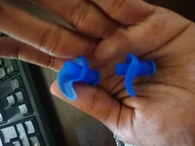 Tapones para los oídos suaves de silicona, impermeables, antipolvo, para buceo, deportes acuáticos, natación, accesorios antiruido, 1 par