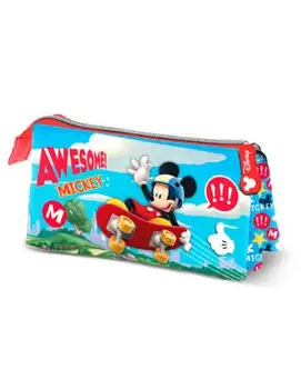 

CASE PENCIL POUCH THREEFOLD MICKEY DISNEY©Skate