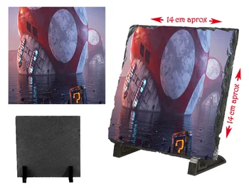 

SLATE PLAQUE REMASTER VIDEO GAME CLASSIC photo frame photo holder