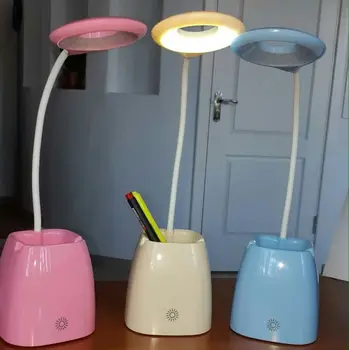 

Table Lamp Rechargeable Pen Holder and Phone Stand