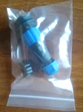 Conector a prueba de agua SP16 IP68, enchufe macho y hembra de 2/3/4/5/6/7/8/9 Pines, conector de Cable de montaje en Panel, enchufe de aviación