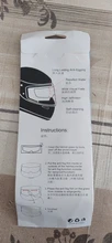 Casco Universal para motocicleta, protector de cabeza de moto con película impermeable transparente opcional, antilluvia, antiniebla, pantalla de parche para K3, K4, AX8, LS2, HJC, MT