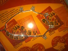 Modyle-collar con colgante de mariposa para mujer, joyería con diamantes de imitación brillantes, llamativo, gargantilla de cristal, para regalo