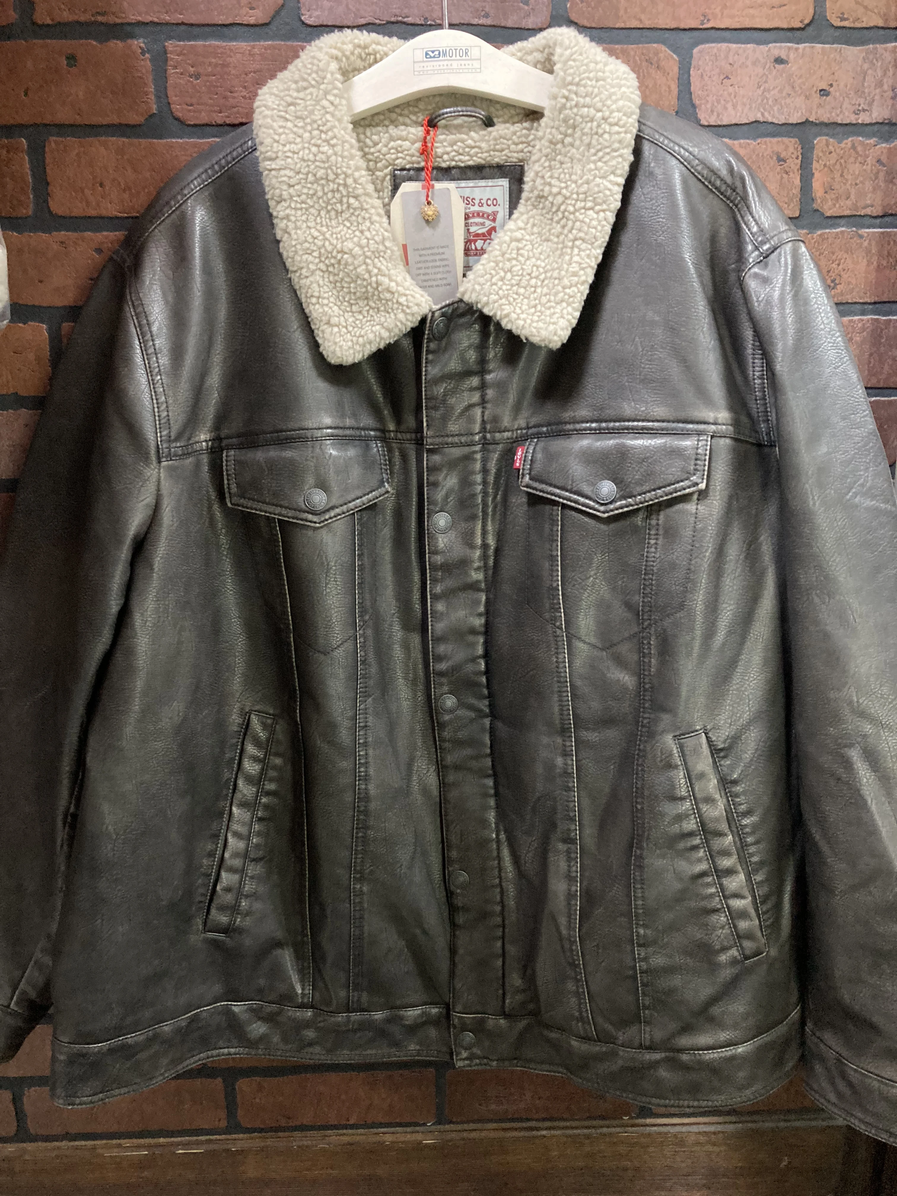 faux leather Sherpa|Jackets| - AliExpress