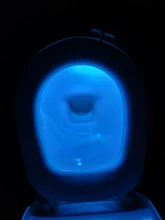 Toilet-Seat Luminaria-Lamp Motion-Sensor WC Backlight Smart Waterproof 8-Colors PIR 