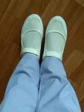 Verano transpirable mujeres zapatillas de deporte saludable caminar zapatos Mary Jane deportivo malla deporte madre regalo luz apartamentos 35-42 tamaño