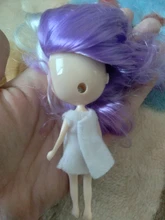 Mini muñeca de cuerpo normal DBS blyth, 10CM, BJD, regalo para niñas, juguete de anime, vestido aleatorio