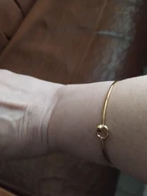 ZMZY-brazaletes de acero inoxidable para mujer, pulseras con abalorio, Color plateado, dorado, Círculo abierto, joyería femenina