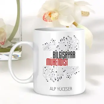 

Personalized Professional Computer Engineer White Mug Cup-001