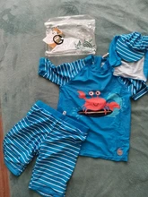 Bañador de protección UV para niños, traje de baño de manga larga para bebés, ropa de playa y piscina, 2020
