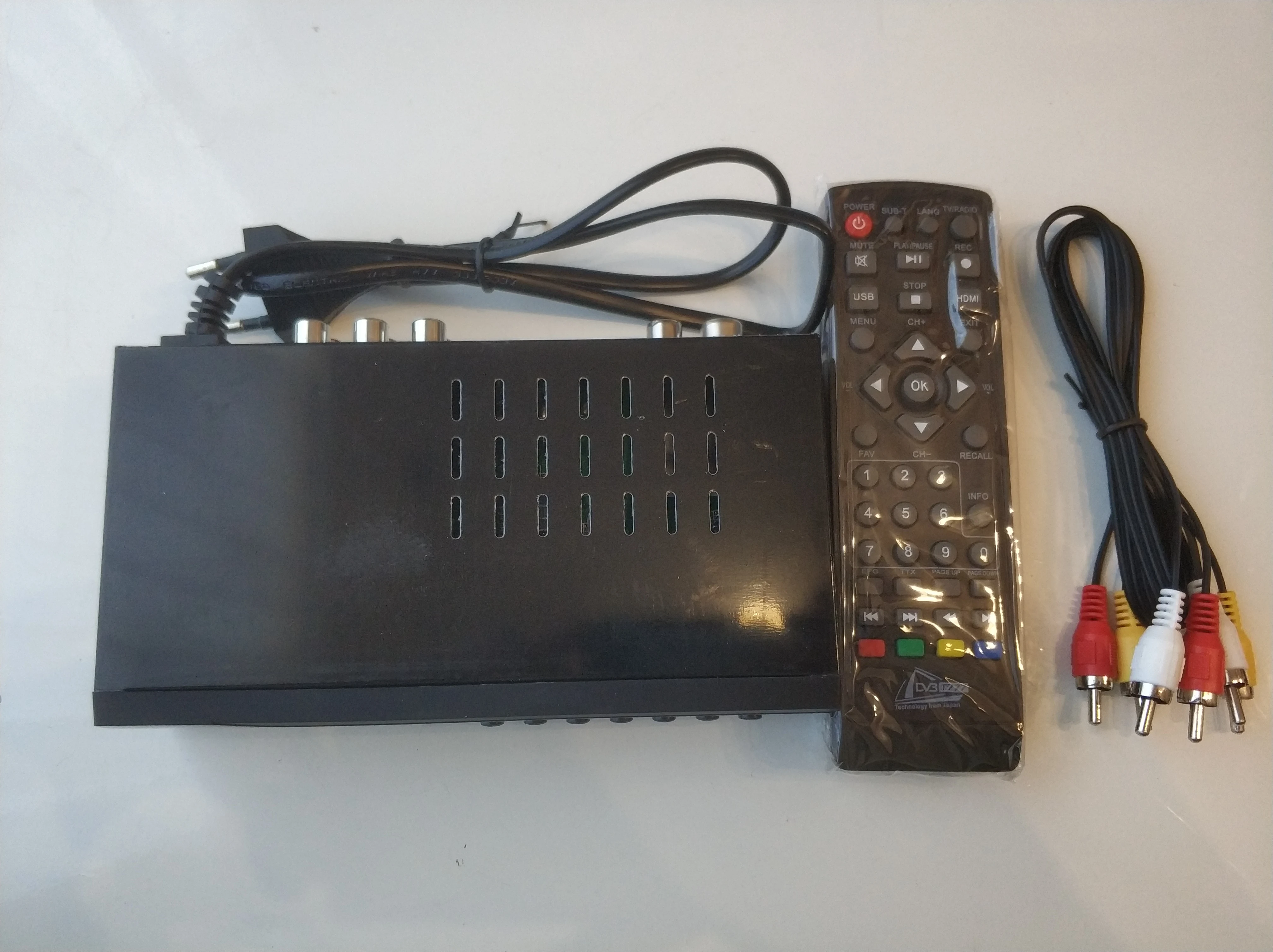 Digital TV set-top box DVB T2 teleignal t6000 WiFi YouTube Full HD |