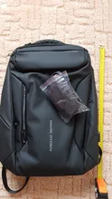 Mochila De moda antirrobo para hombre, bolso multifuncional impermeable para portátil de 2021 pulgadas, bolsa de viaje con carga USB, Mark Ryden, novedad de 15,6