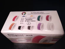 High-Quality Cable Wire Silicone-Wire Tinned DIY Flexible Pure-Copper 5-Colors And In-A-Box