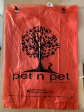 Waste-Bags Dog-Poop-Bags 60-Rolls Unscented Cat Earth-Friendly Large 1080 Orange Orange
