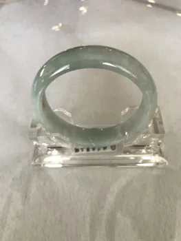 

Real Jade Bangle for Good Luck and Prosperity (#9)