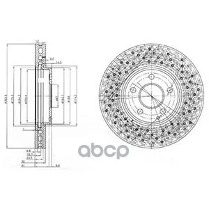 

Disc TORM MB W220 Delphi art. bg3986
