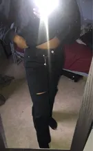 Pantalones vaqueros de talla grande para mujer, Jeans para novio, y2k, de cintura alta, rasgados para mamá, 2021