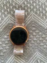 Correa de resina para samsung galaxy watch 3 46mm active 2 40 44mm 20mm 22mm, repuesto de correa para huawei gt2 Watch