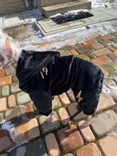 Coat Jumpsuit Clothing Puppy-Fleece Hoodie Apparel Pet-Dog Winter New Warm Velvet