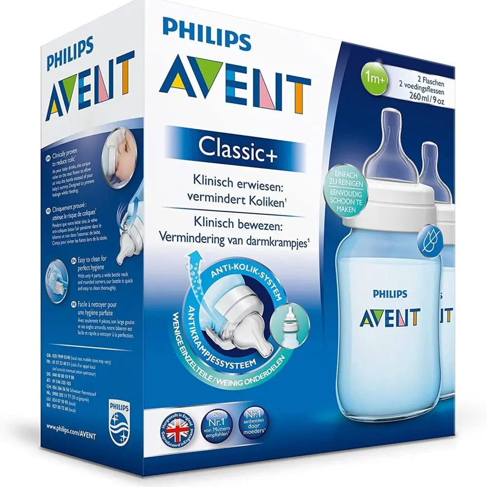 Klasik + Philips AVENT şişe paketi 260 ml 1m + - AliExpress