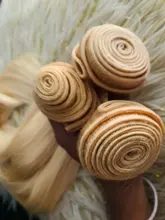 Extensiones de cabello de Color rubio miel 613, paquete de extensiones de cabello brasileño de 8 - 40 pulgadas, cabello humano Remy liso, se puede comprar 1, 3 y 4 paquetes de oferta