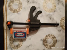 Clip de liberación rápida de trinquete de 4 pulgadas, barra de trabajo de madera, esparcidor, herramientas de mano, 1 ud.