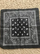 Bandana de estilo Hip Hop para hombre y mujer, gorros deportivos de Cachemira, Bandana para muñeca, diadema con cabezal con dos caras, pañuelo para la cabeza