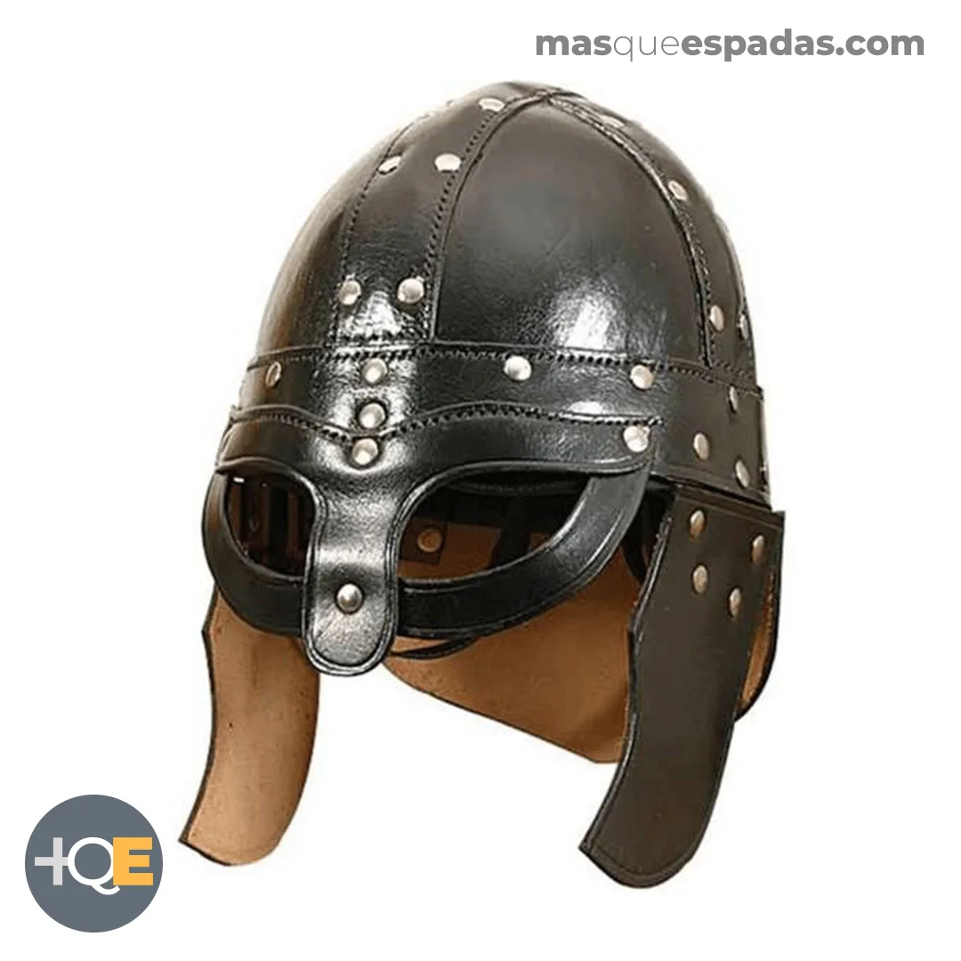 Leather viking helmet Outlet