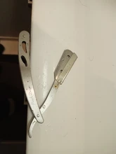 FnLune-afeitadora profesional para hombres y mujeres, herramienta para afeitar el vello púbico, axila, cuchillo de barbero para enviar la hoja plegable El estilista sostiene una navaja y envía una cuchilla para afeitar